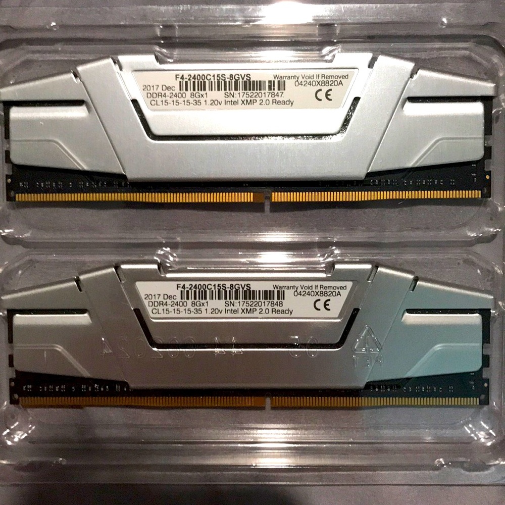 G Skill - Ripjaws V DDR4 8gb Ram